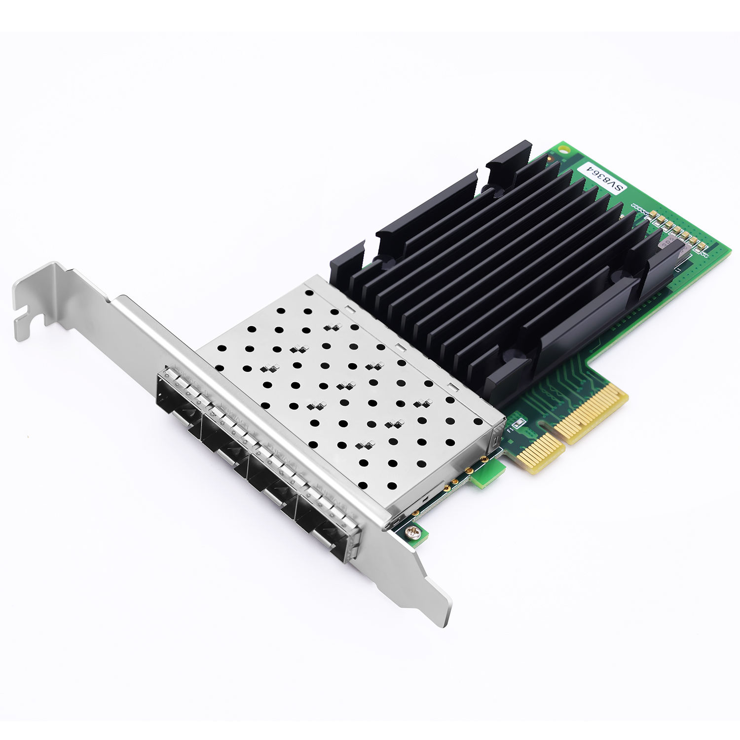 I350F4V20 SV8364 4 Port Pcie Network Card PCIe V2.1 5.0 GT/S X4 Lanes NHI350AM4