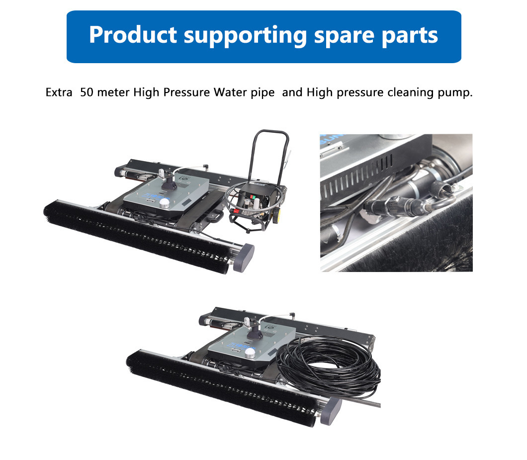Maximizing Solar Panel Performance High-Tech Robotic Cleaner Automated Solar Panel Maintenance Cleaning Robot