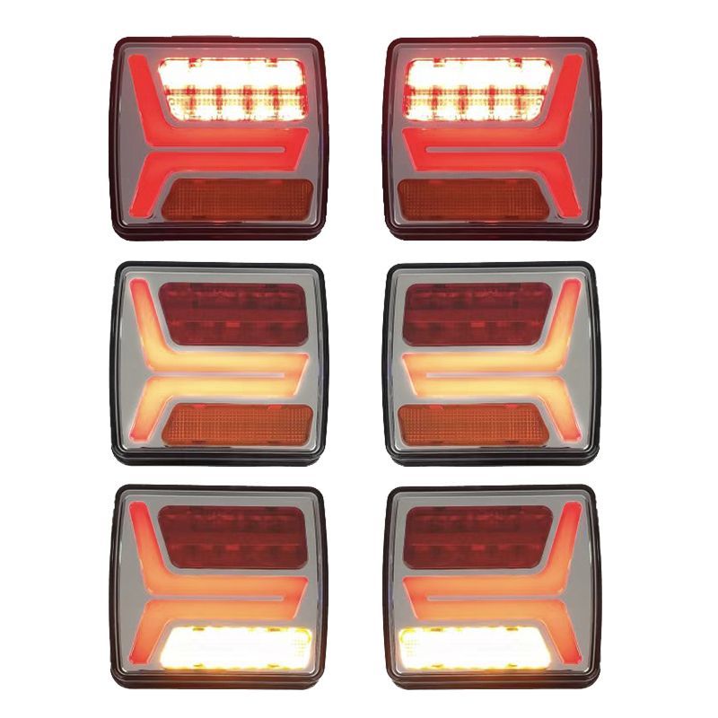 Tractors Touring Cars and Tugboat Tail Lamp E9 Emark CE RoHS Transmitter Magnetic LED Wireless Trailer Light Kit