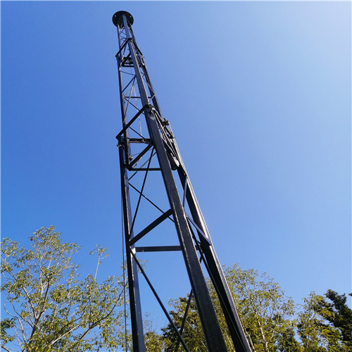 Winch Up Lightweight Aluminum Telescopic Antenna Tower