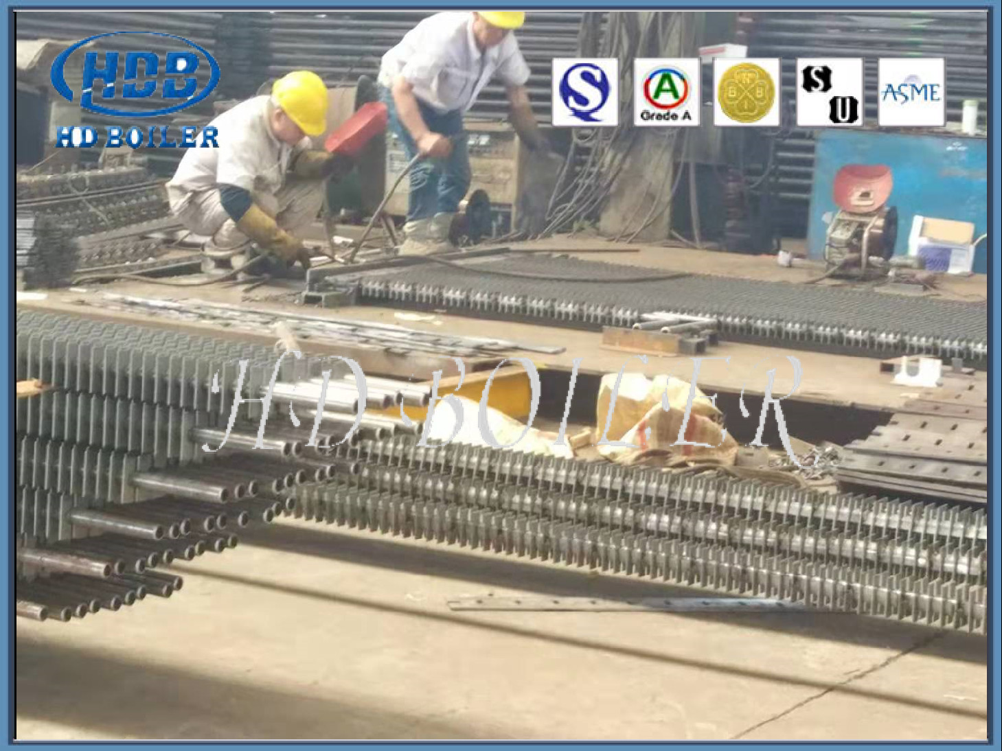ISO Certification Boiler Tubular Longitudinal Fin Tube For Heat Exchange