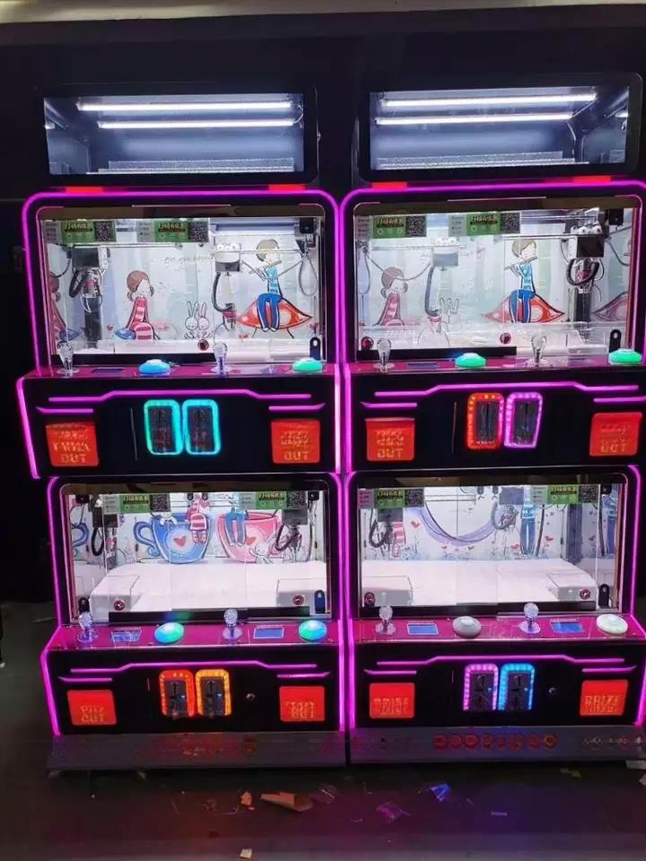 Dreamland Factory Price Coin Operated Plush Prize Gift Games Crane Toys Machines Mini Gifts Claw Machine