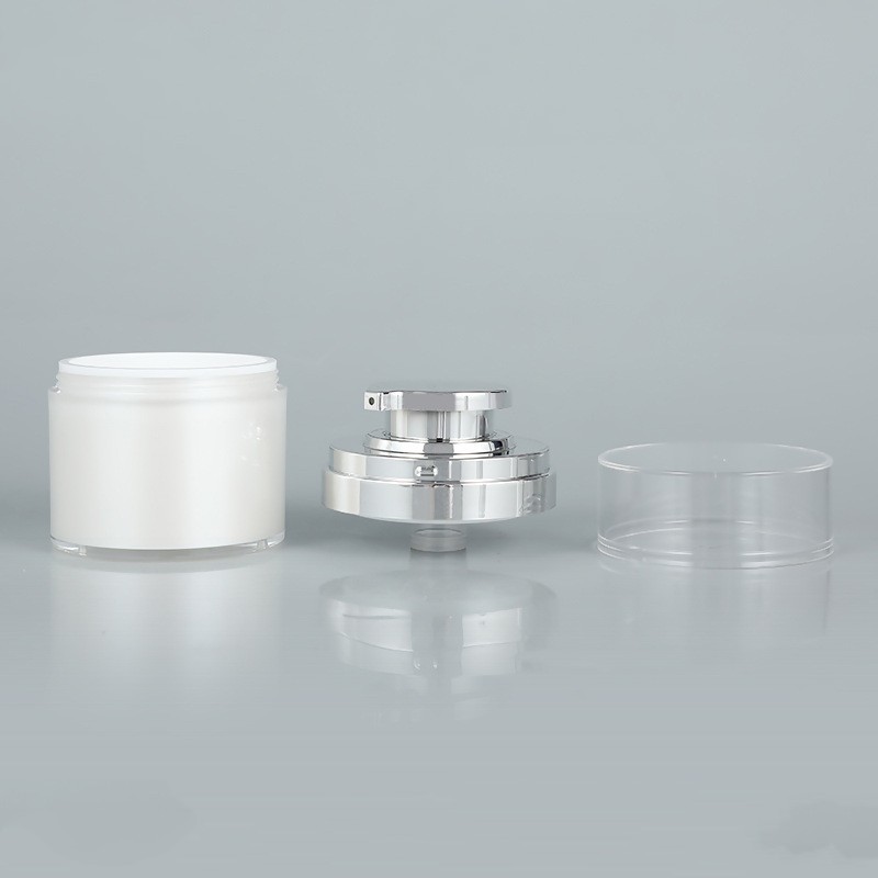 30g 50g 100g Cream Jar Containers Empty Acrylic Airless Face