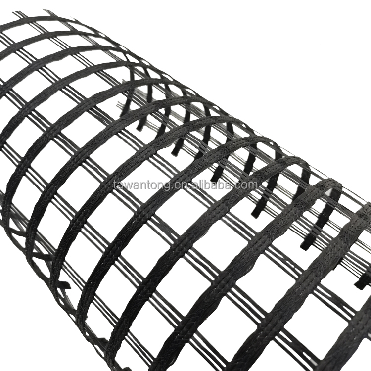 50KN Bitumen Coated Fiberglass Geogrid The Essential Product for Road Reinforcement