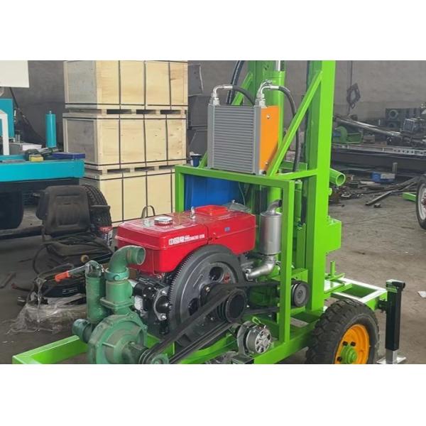 Mini Borewell Water Drilling Rig With 18 HP Engine For Personal Farming