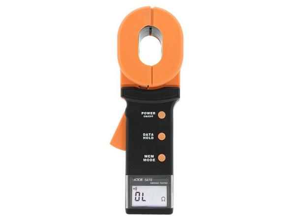 Quality 6410A 6410B Digital Earth Resistance Clamp Meter Leakage Current Measurement for sale