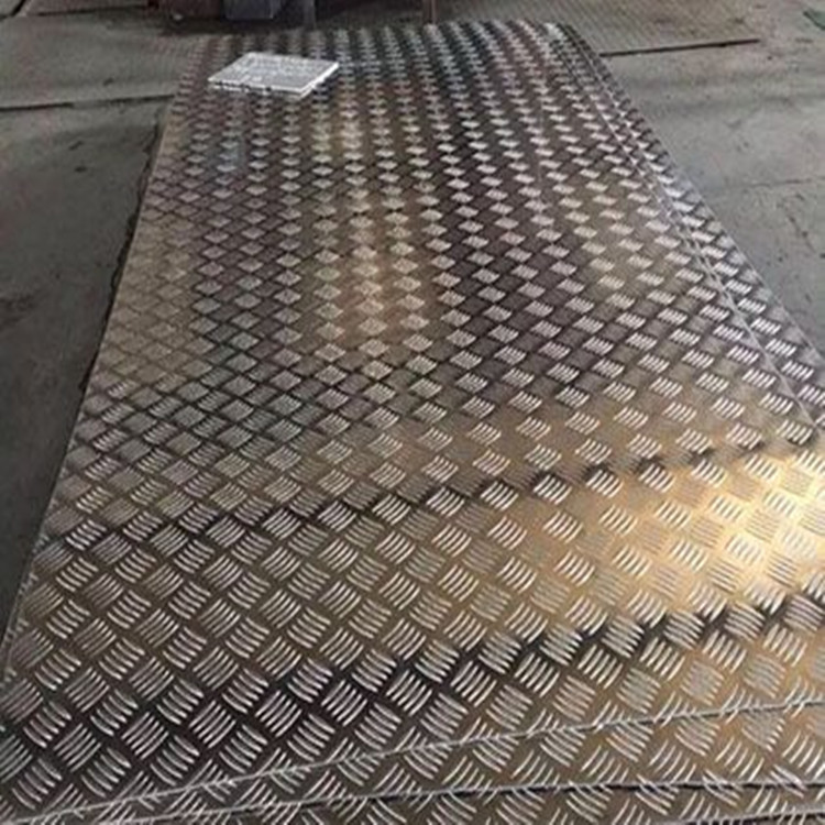 Custom Diamond Aluminum Tread Sheet 3003 H224 Aluminum Checkered Plate