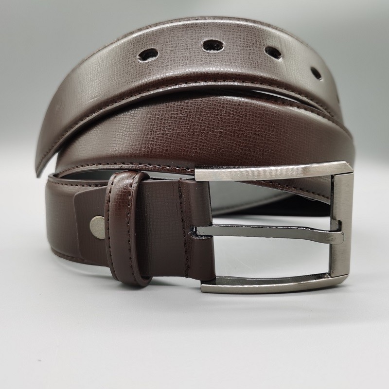 Stainless Steel Buckle Personalized Eagle Head Leather Belt