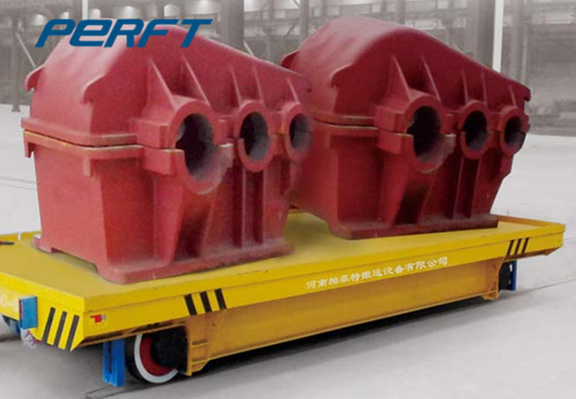20 ton ladle transfer cart for metal and slag indusrial material handling