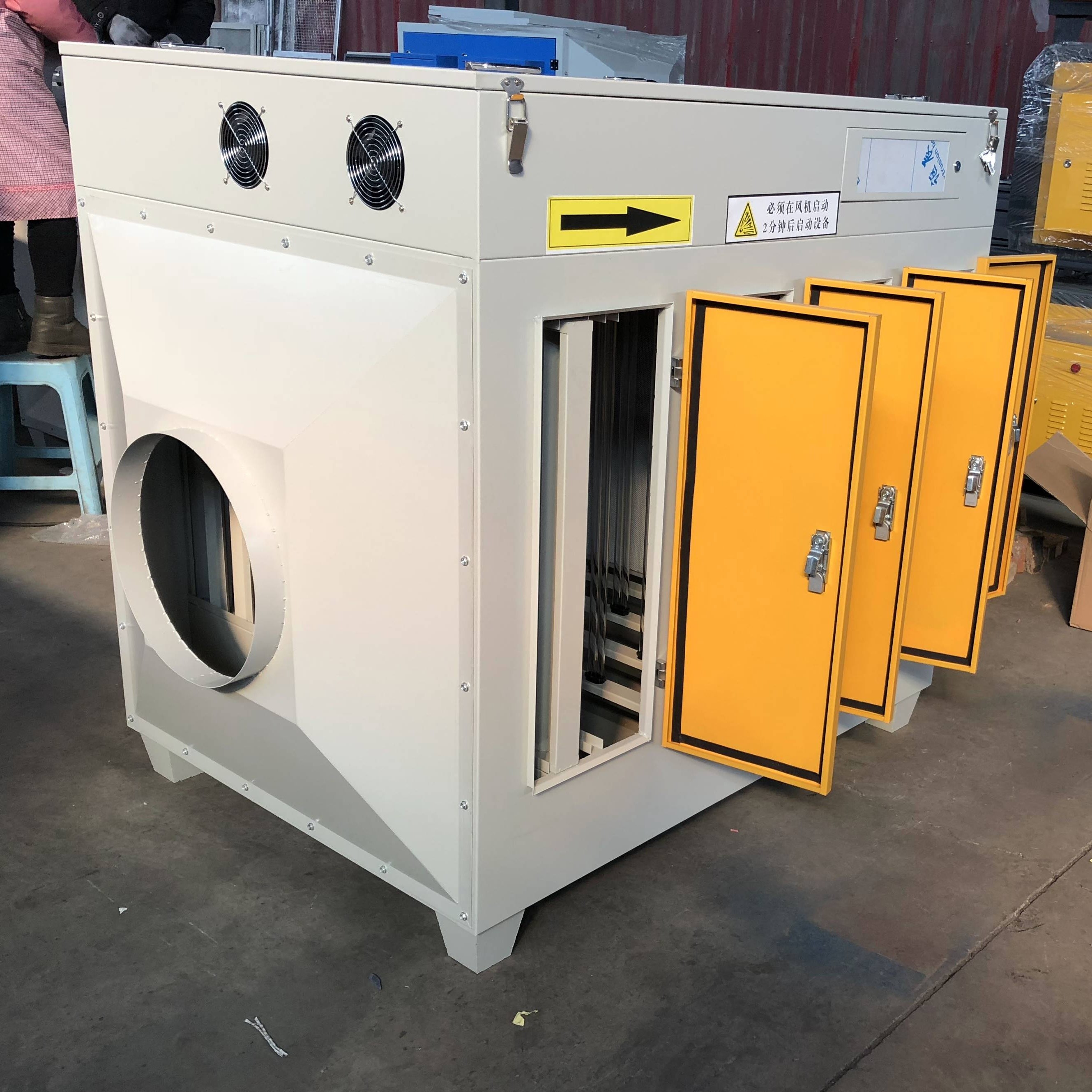 UV Ultraviolet Photocatalyst Exhaust Deodorizer Customized Capacity