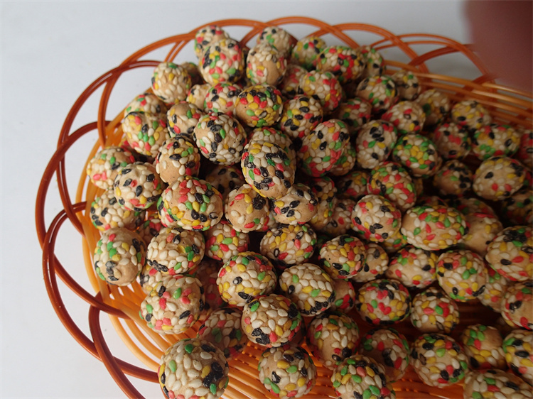Fast delivery the best quality snacks, colorful sesame roasted coated peanuts