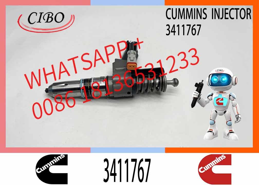 High Quality Fuel Injector 3411767 Fuel Injector Assembly 3411767