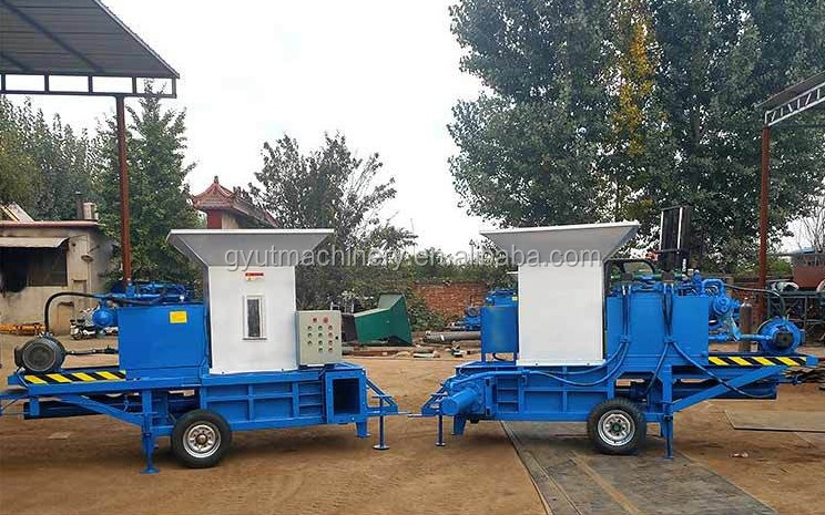 Customized Hydraulic Compactor Machine Suitable for Alfalfa Hay Straw Rice Husk Grass