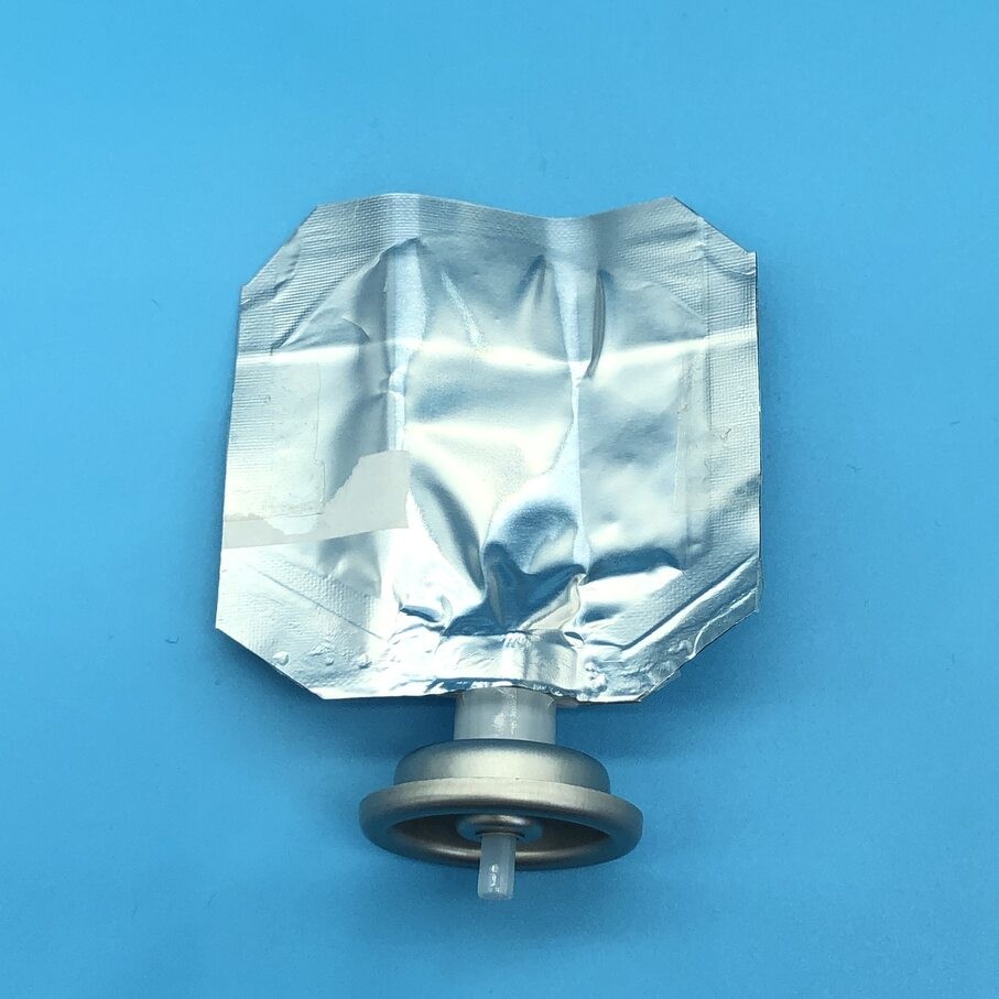 Customized Capacity Silver Bag Valve Aerosol / Aerosol Bag Valve with No Leakage and Good Sealing