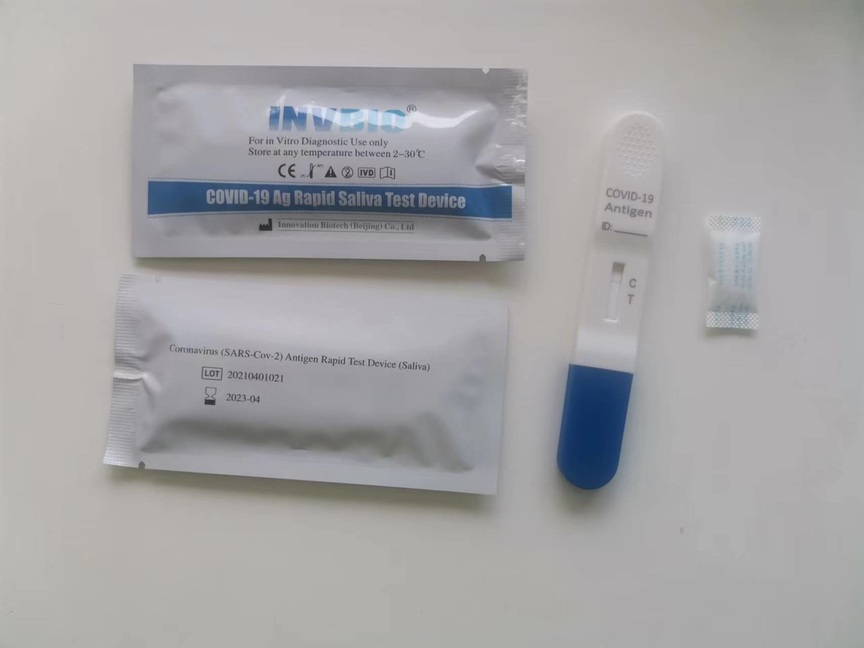 One Step Oral Covid 19 Rapid Test Kit Lollipop Rtk Antigen Self Test