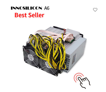 Innosilicon A6 A6+ Bitmian Asic Miner 1.2T - 2.2T Hashrate 1500W For ETH Coin