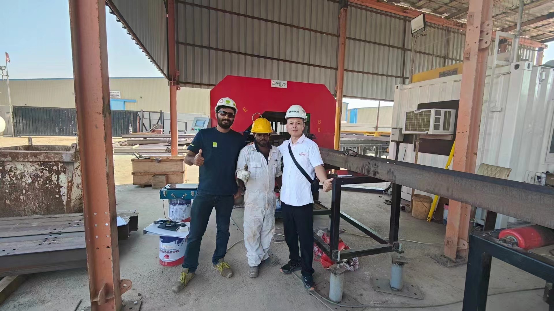 Square Tube Punching / Shearing Machine With Max. Of Steel Plate 20mm