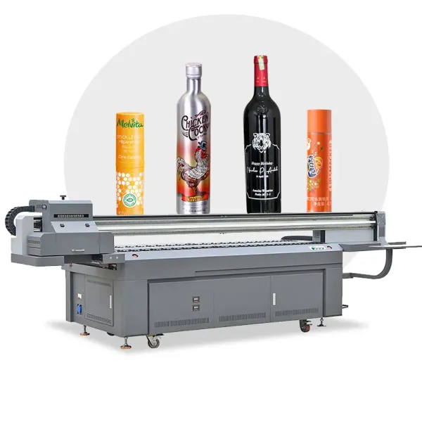 High Speed Cylindrical UV Printing Machine for UV Cylinder Printer Bottle
