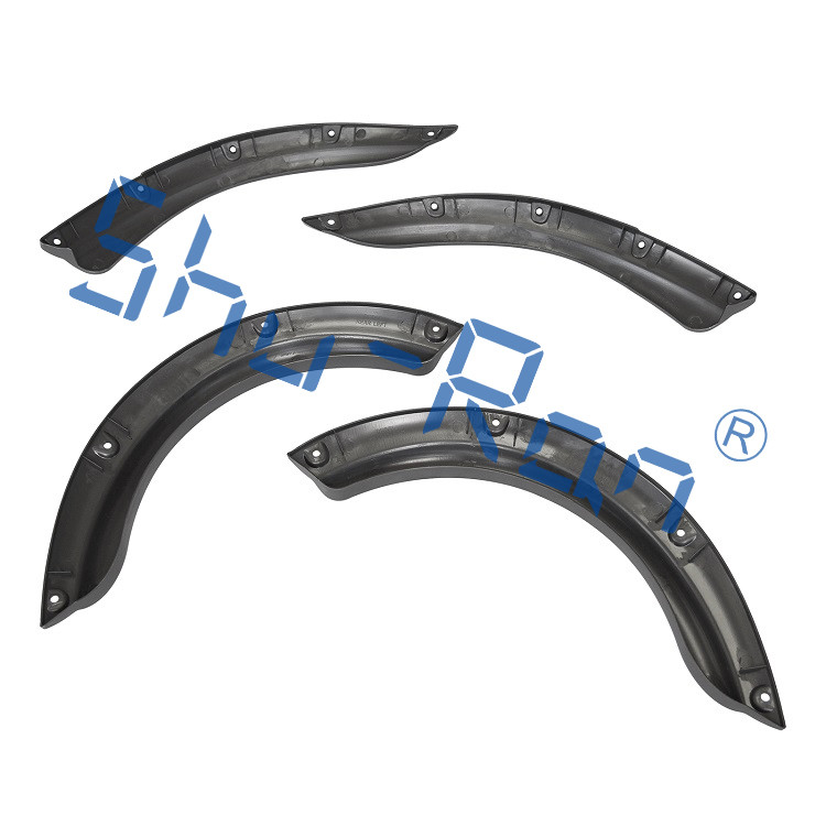 Golf Cart Black Plastic Rear and Front Fender Flares For Yamaha Drive