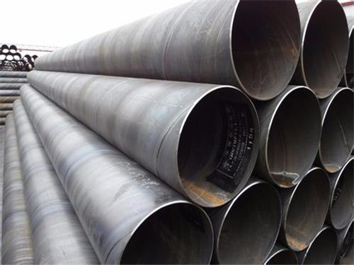 ASTM A252 SSAW Carbon Steel Pipes Thick Wall Seamless Structure