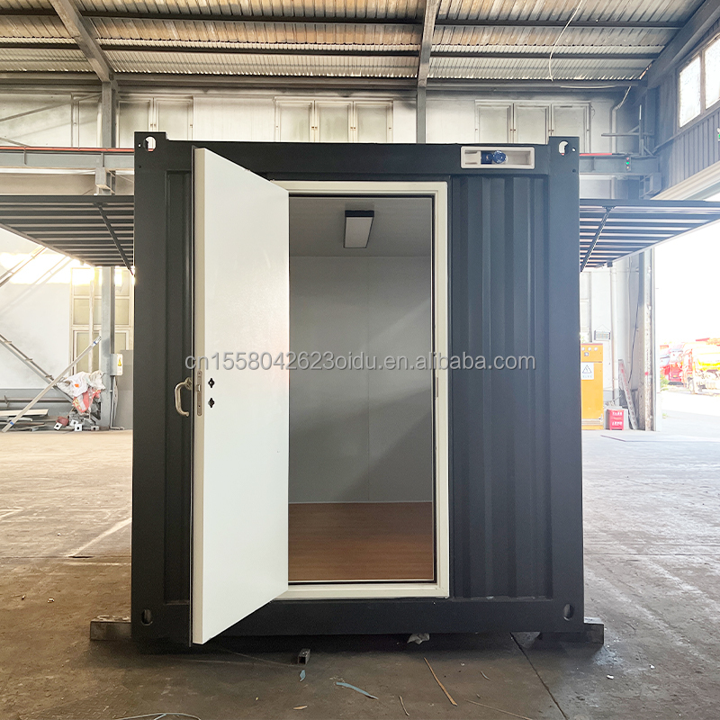 Modern Design Prefab Modular Toilets Portable Outdoor Flat Pack Container Made of Steel and Sandwich Panel for Shop 10FT
