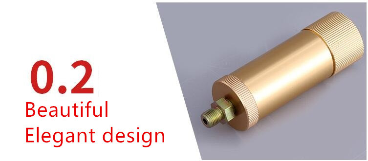 Aluminuin Alloy Oil Water Separator For High Pressure PCP 4500psi 30mpa 300bar Air Pump