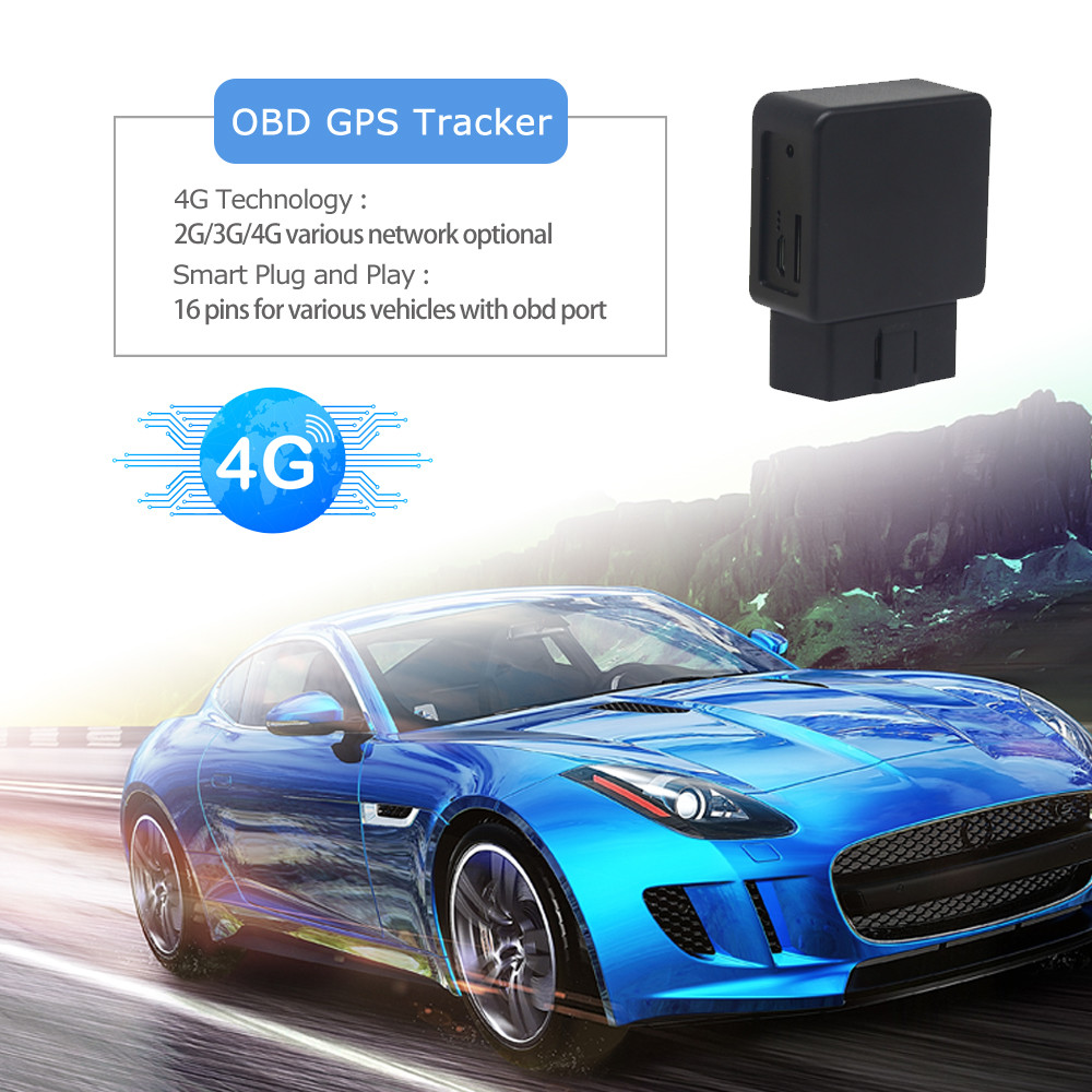 Polymer Lithium 4G GPS Tracker Obd Diagnostic 2G 3G 4G GSM WIFI LBS Hybrid