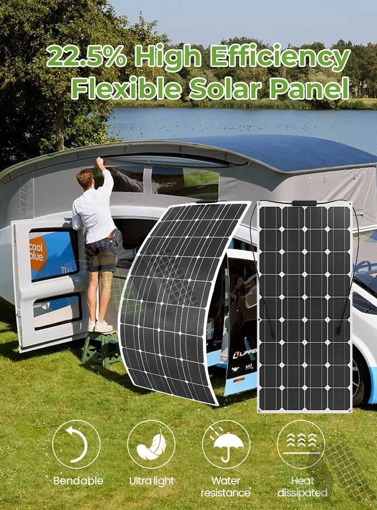 220*64*3 CM Size Solar Charging Small System Kit for 500w Off Grid Solar Power System