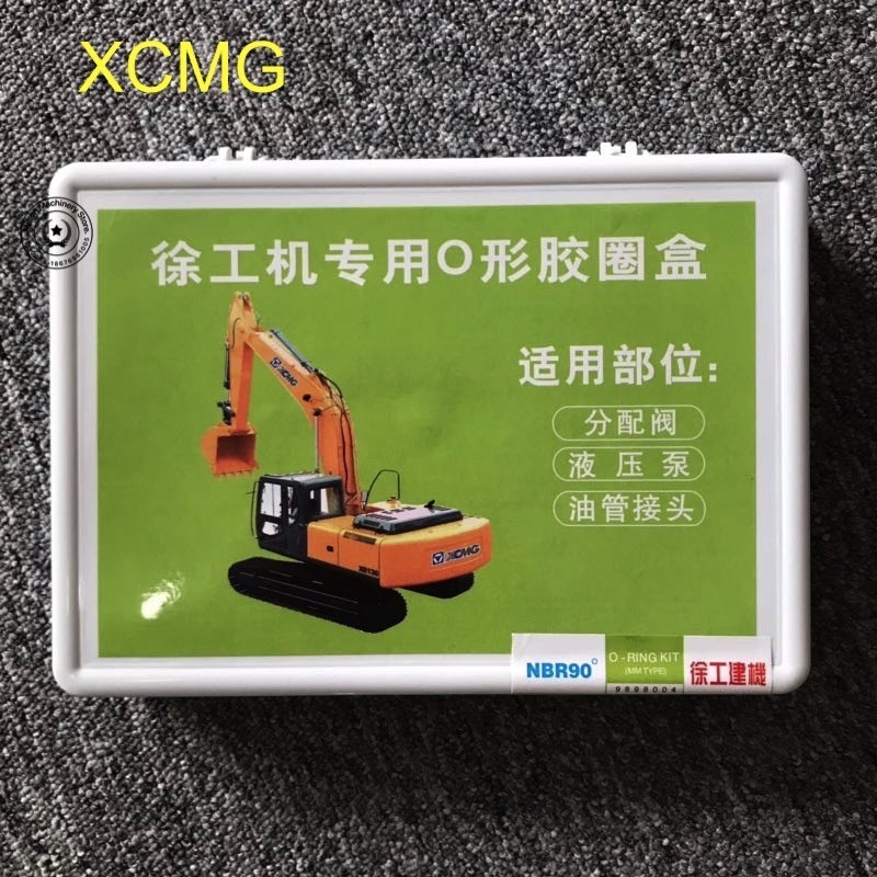 XCMG Excavator O-Ringparts XuGong Hydraulic Pump Distribution Valve Oil O-Ring Rubber Seal Repair