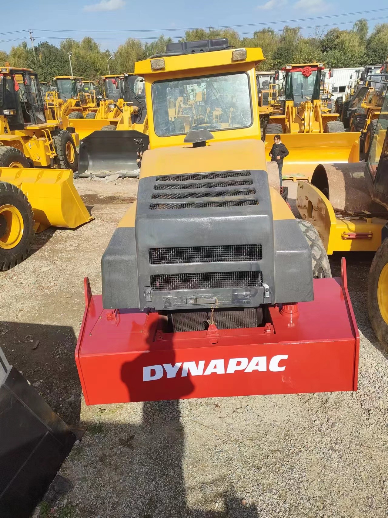 18T Used Road Roller Construction Equipment Dynapac CA602D