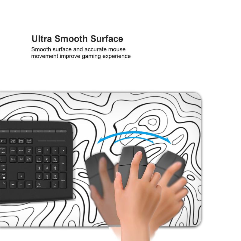 CMYK Sublimation Printing 400x900x3mm XXL Fabric Waterproof Anti-Slip Rubber Desk Mat Pad for Gaming Mouse