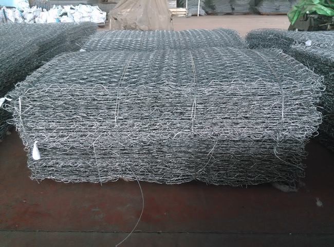 Woven Gabion Box Gabion Wire Baskets For Stone Gabion Fence System