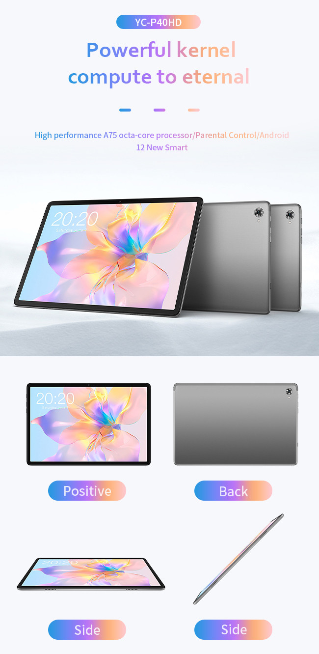 10.1 Inch 3C Electronics Full HD IPS Screen Dual 4G Calling AC Dual Band WiFi Bluetooth 5.0 Tablet