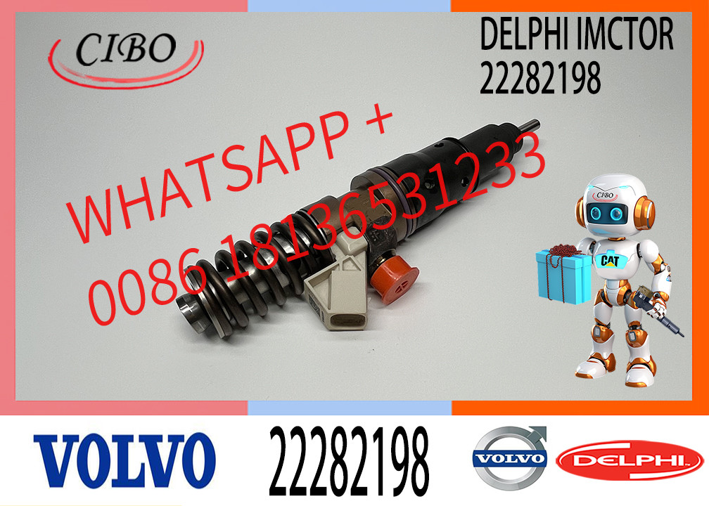 Diesel Fuel Injector 22282198 22459521 BEBE1R2001 For FH4 D11 Engine Common Rail Injector