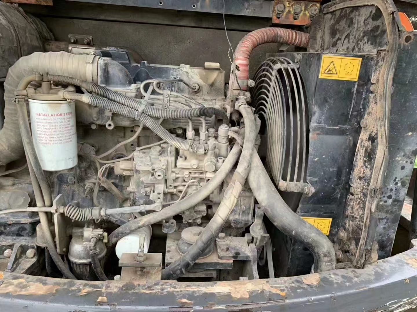 Second hand DX60LC hydraulic crawler excavator, cost-effective