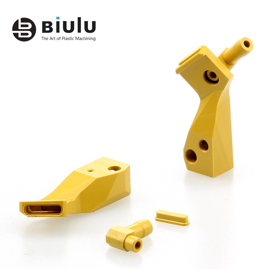 PAI 4203 Cnc Machined Plastic Parts , Custom Plastic Components Unique Design
