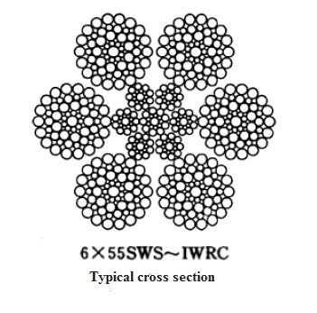 6 Strand 6x61 Offshore Mooring Steel Wire Rope – High-Strength, Corrosion-Resistant, Reliable for Marine Applications