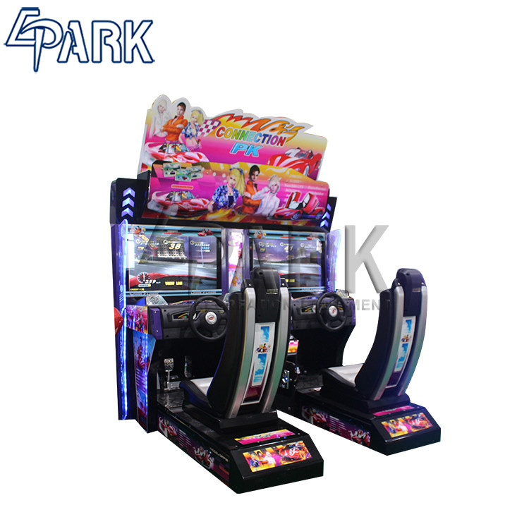 Coin-Operated Arcade Racing Racing Game Machine Two-Person Parkour Racing Simulator