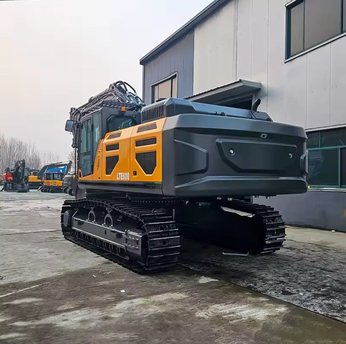 Construction Machinery Ltmg Excavator Digging Machine Earthmoving Machine 60 Ton Large Excavator In Hot Sale