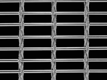 Cable metal mesh with two cable mesh.