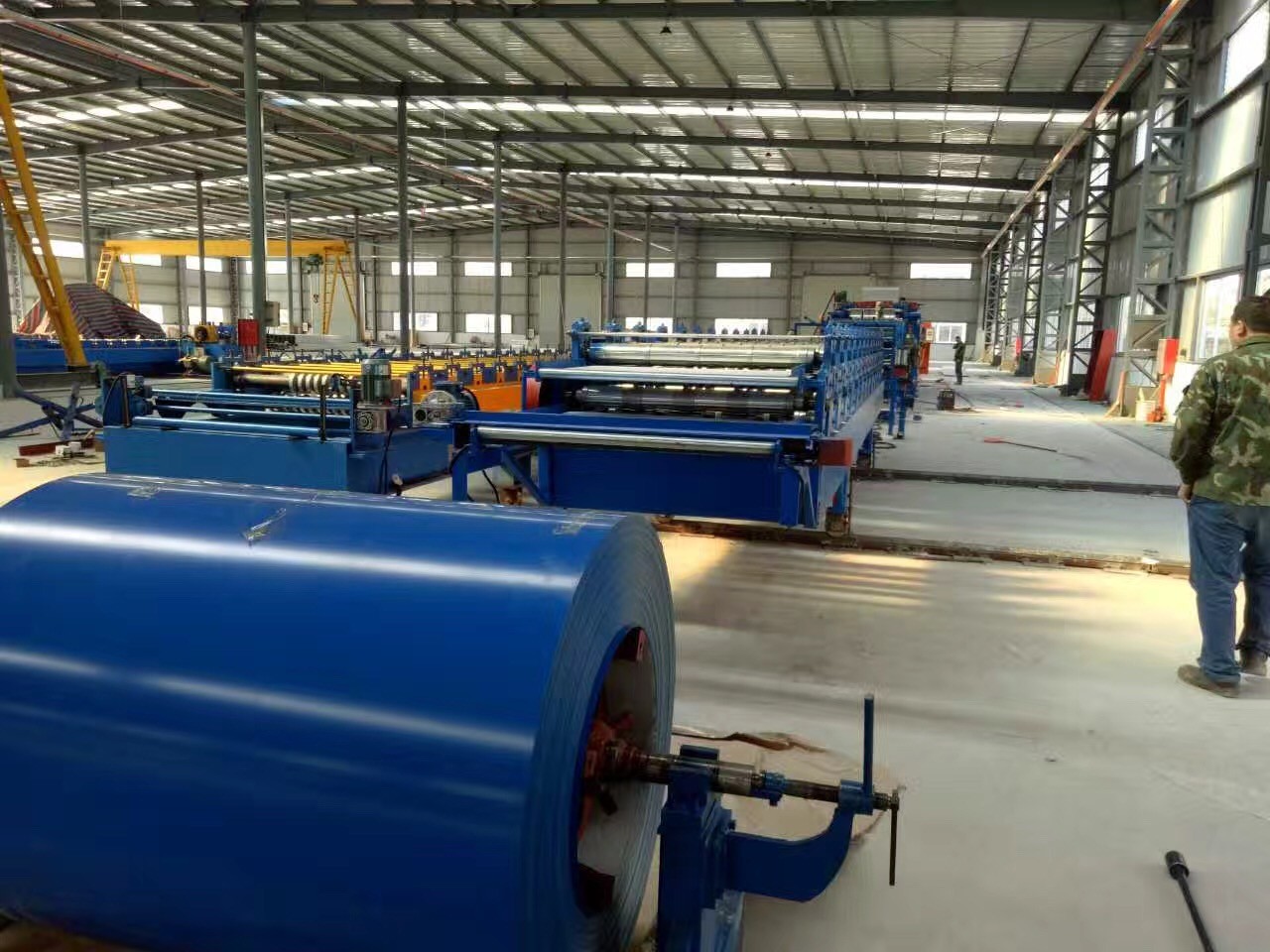 Structural Steel Stud And Track Roll Forming Machine With Long Operating Life