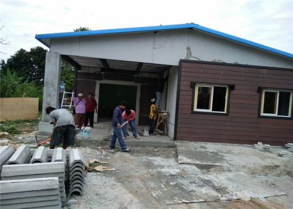 Fast Construction Premade Steel Structure Homes / Light Gauge Steel Building