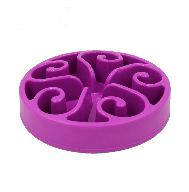 Food Grade Silica Gel Dog Slow Food Bowl Anti Slip Anti Choking