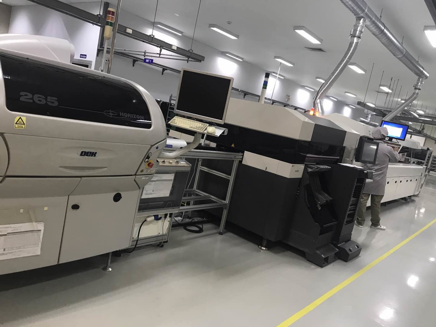 SMT LED production line stencil printer ,smt solder paste printer
