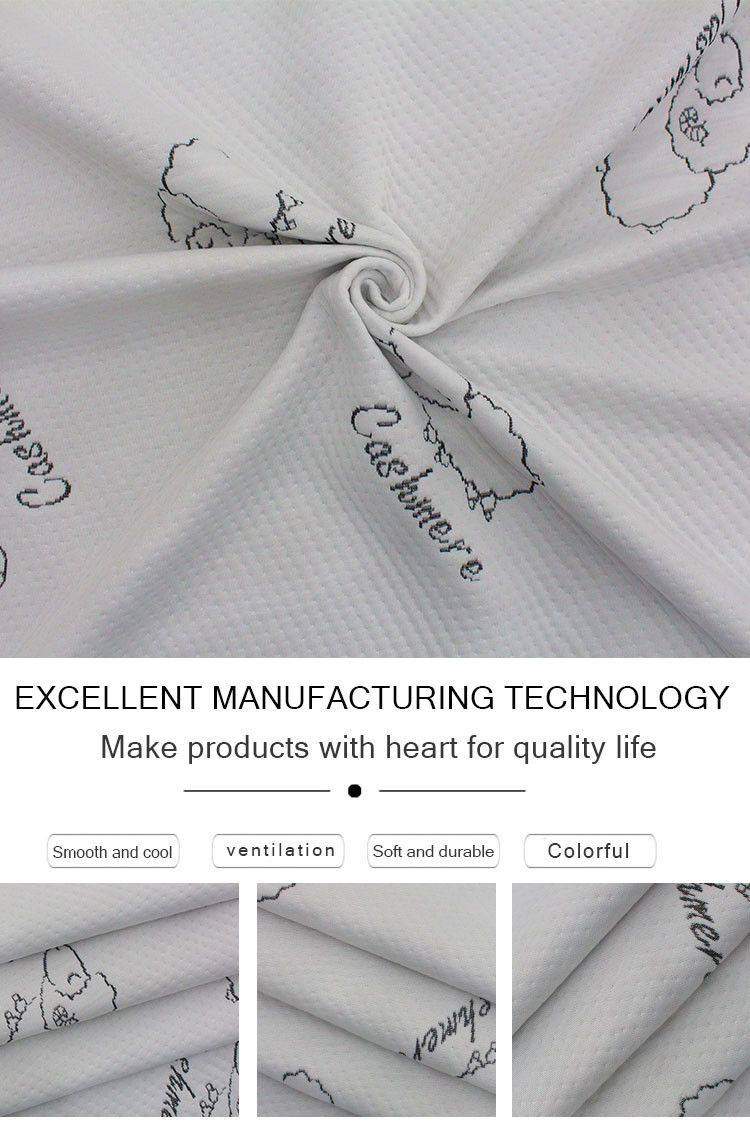 Manufacturer'S Special Selling Knitted Jacquard Fabric Air Layer Mattress Fabric