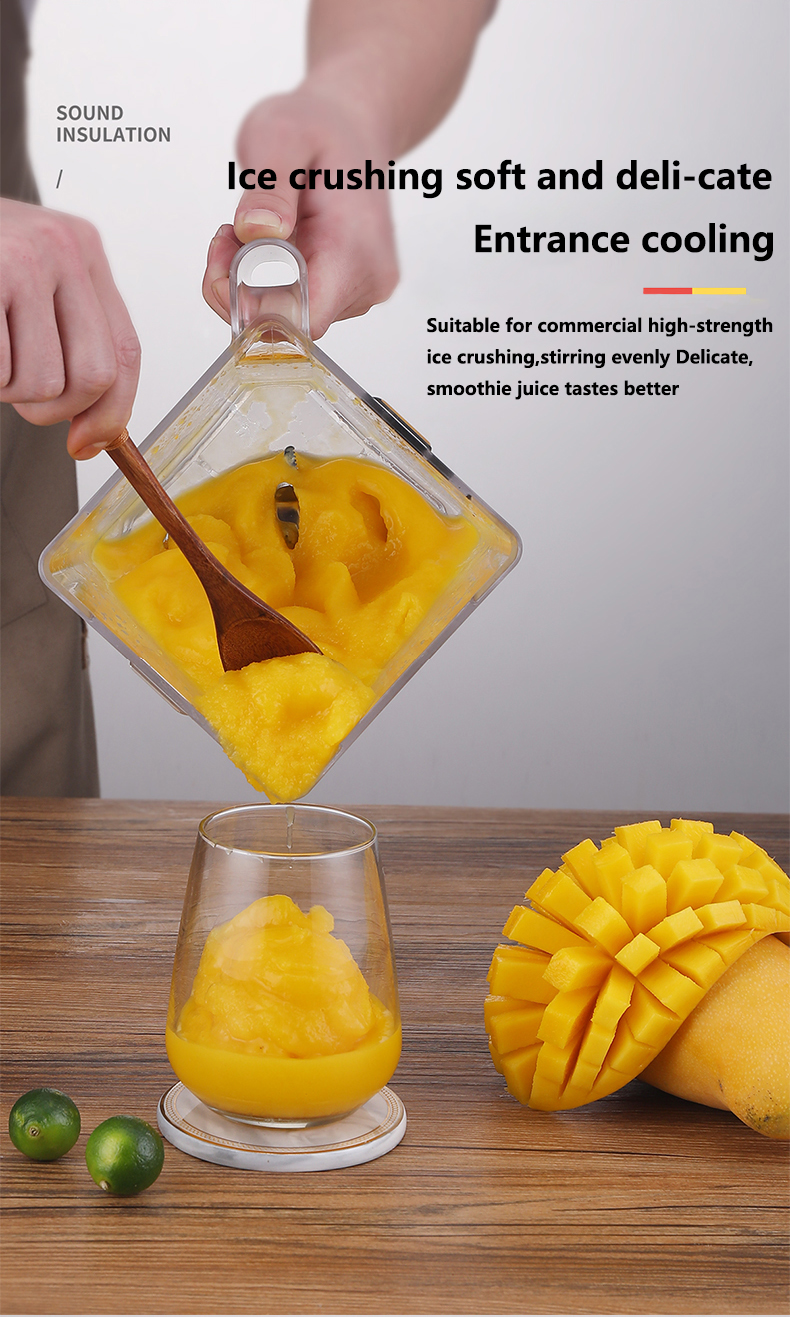 Commercial Smart Kitchen Appliances 1800W Multifunctional Blender for Nutrition Juicer