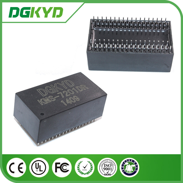 Ethernet Transformer For Fiber Optic Transceivers , 72PIN Ethernet Transformer