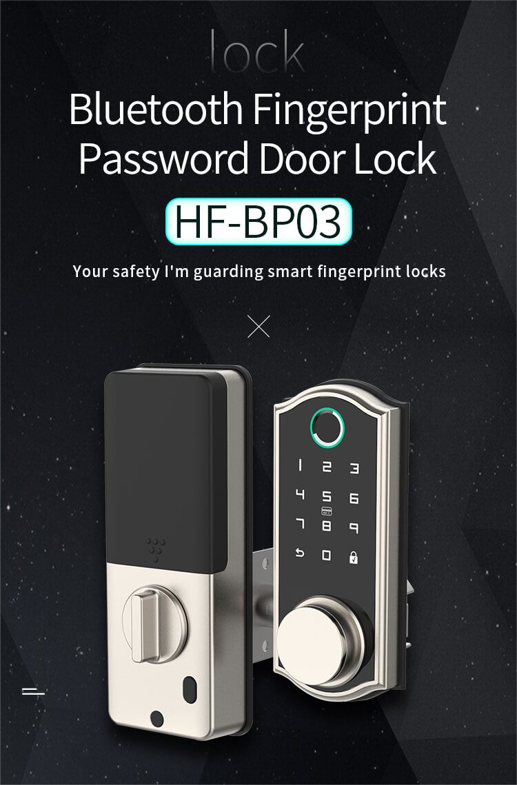 HFSecurity BP03 Biometric Remote Control Fingerprint Door Lock