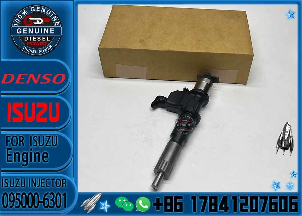 High Quality Common Rail Injector 1-15300436-0 095000-6300 095000-6301 for 6WF1 6WG1 Diesel Nozzle Assembly