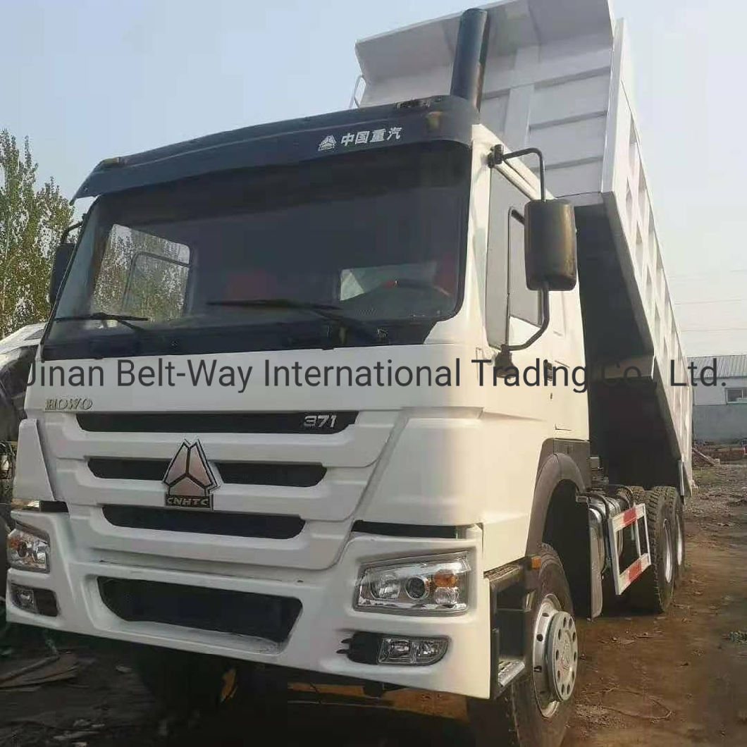 Used Truck Sinotruk HOWO 6X4 8X4 371HP 375HP 10 Wheel 12 Wheel Dumper Tipper Tipping Dump Truck